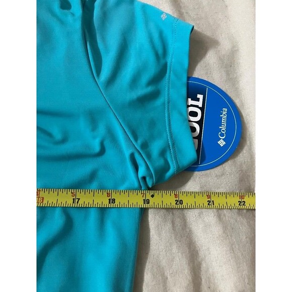 NWT Columbia Women’s Shirt Medium Sports Shirt Omni-Shade 50 UV Workout Top - Picture 6 of 7